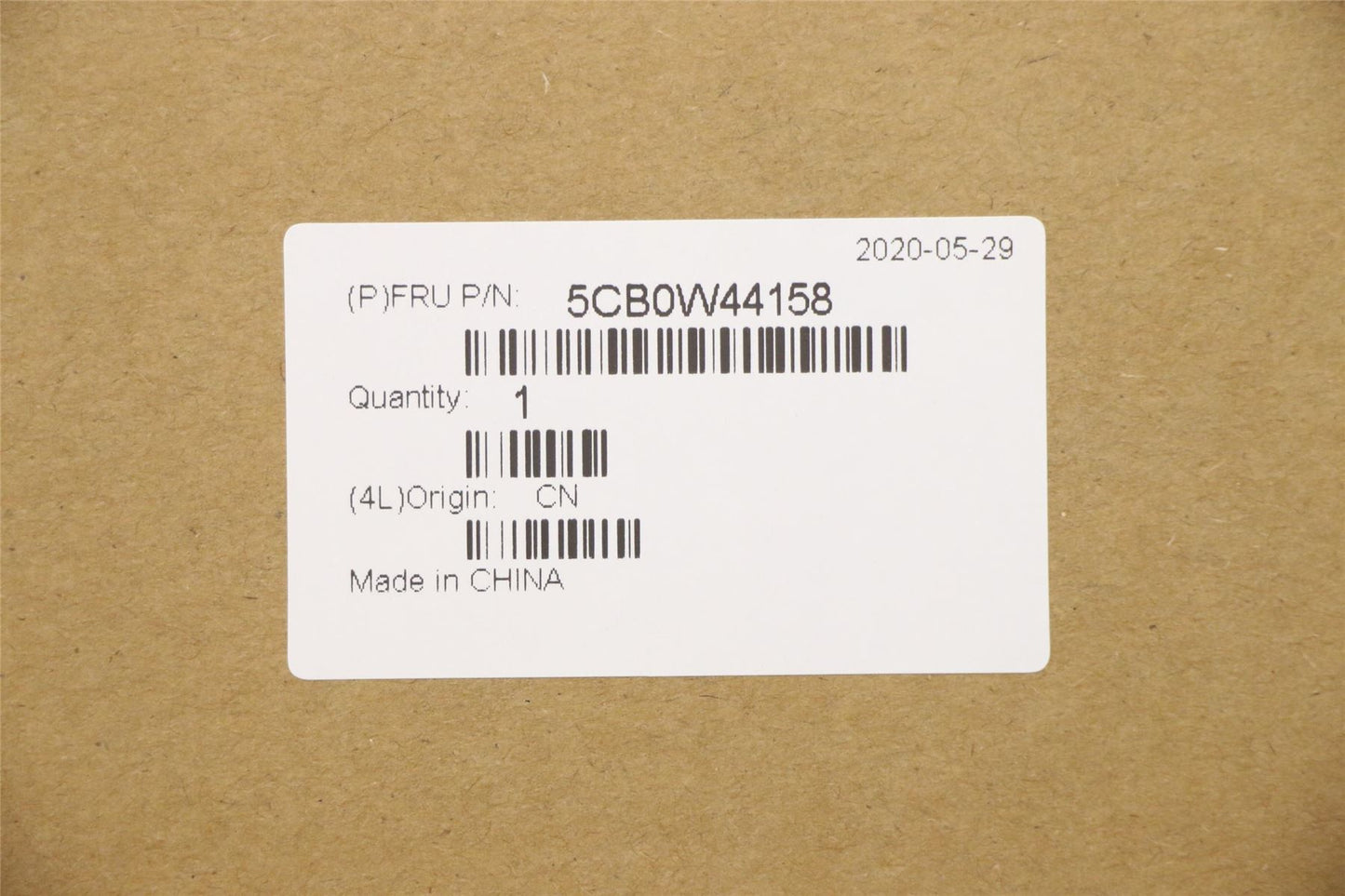 Lenovo V14-IWL Keyboard Palmrest Top Cover UK Grey 5CB0W44158