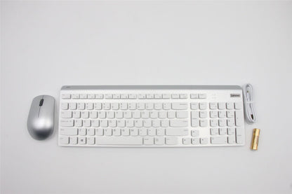 Lenovo Yoga AIO 7-27ARH6 AIO 7-27ACH6 Wireless Keyboard Mouse Silver 5KM1B81367