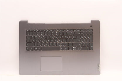 Lenovo IdeaPad 3 17IAU7 Palmrest Touchpad Cover Keyboard Hebrew Grey 5CB1H80744