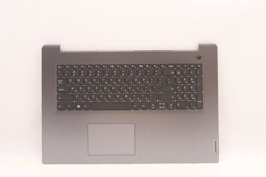 Lenovo IdeaPad 3 17IAU7 Palmrest Touchpad Cover Keyboard Hebrew Grey 5CB1H80744