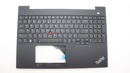Lenovo ThinkPad E16 Gen 1 Keyboard Palmrest Top Cover US Black 5M11H94852