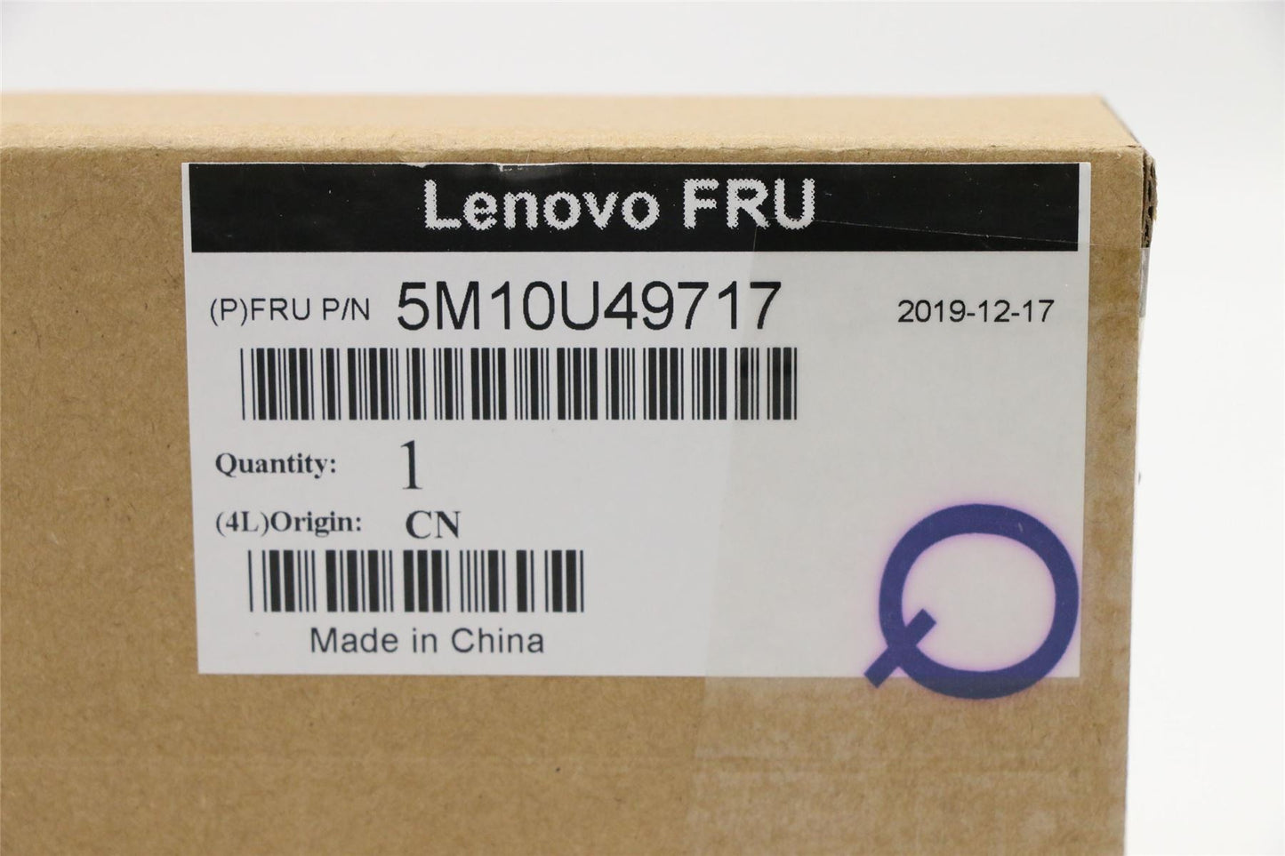 Lenovo ThinkStation P330 2nd P330 I/O Port Bezel Cover Black 02CW061