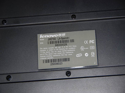 Lenovo Sunrex LXH-JME7053(LAS) PS/2 Latin American Spanish Keyboard 25008023