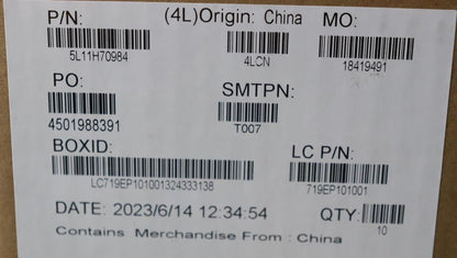 Lenovo LABEL FRU Label Kits 5L11H70984