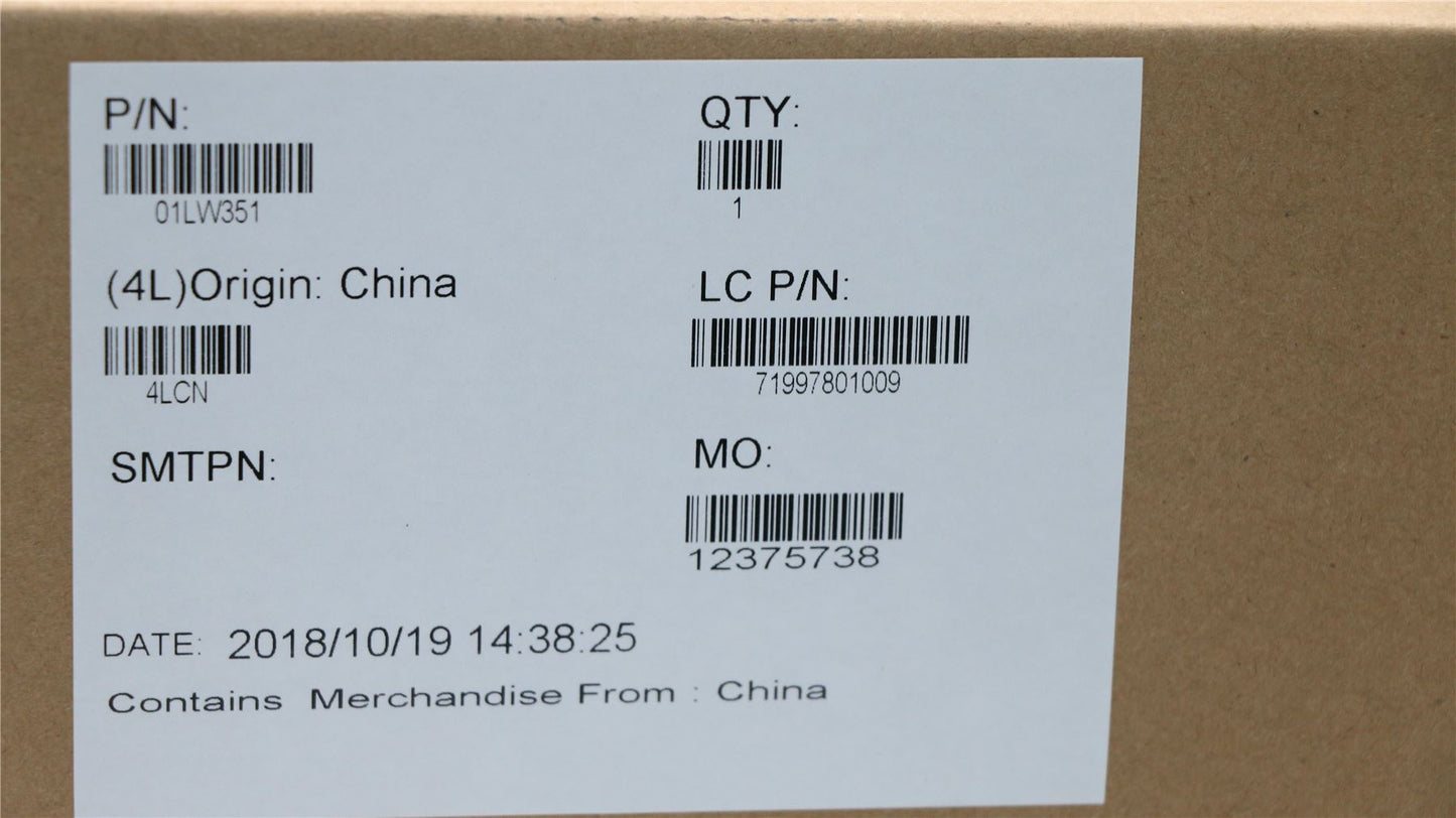 Lenovo ThinkPad L480 Motherboard Mainboard UMA Intel i5-7300U 01LW351