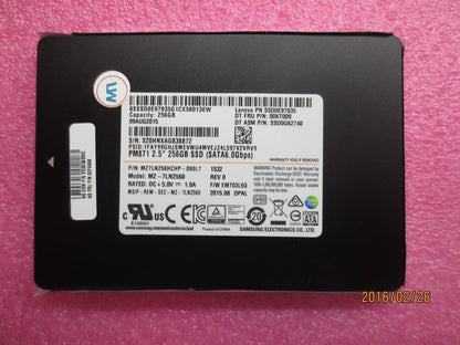 Lenovo ThinkPad A275 X260 X250 T460p T460 T450s Solid State Drive SSD 00PA999