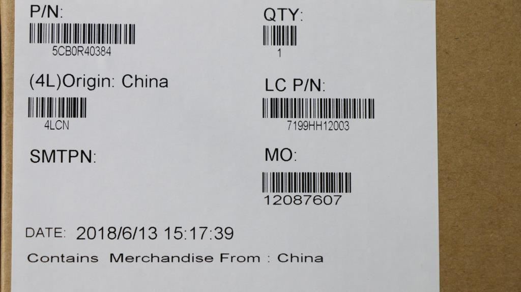 Lenovo MBL81CN I37020U V2G D4G NFP WIN 5CB0R40384