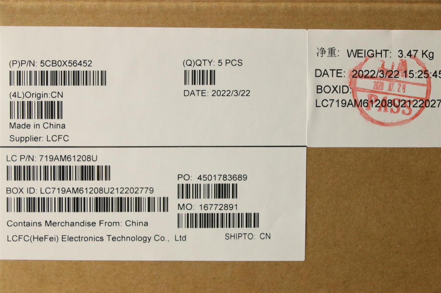 Lenovo Upper Case ASM_JA L81YK NBLFPPG 5CB0X56452