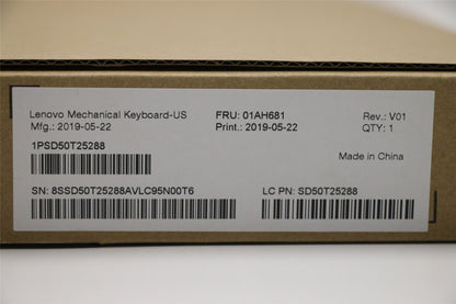 Lenovo G-Tech KG622U USB Keyboard Black 01AH681