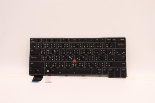 Lenovo ThinkPad L13 Gen 4 Keyboard Traditional Chinese Black Backlit 5N21H77083