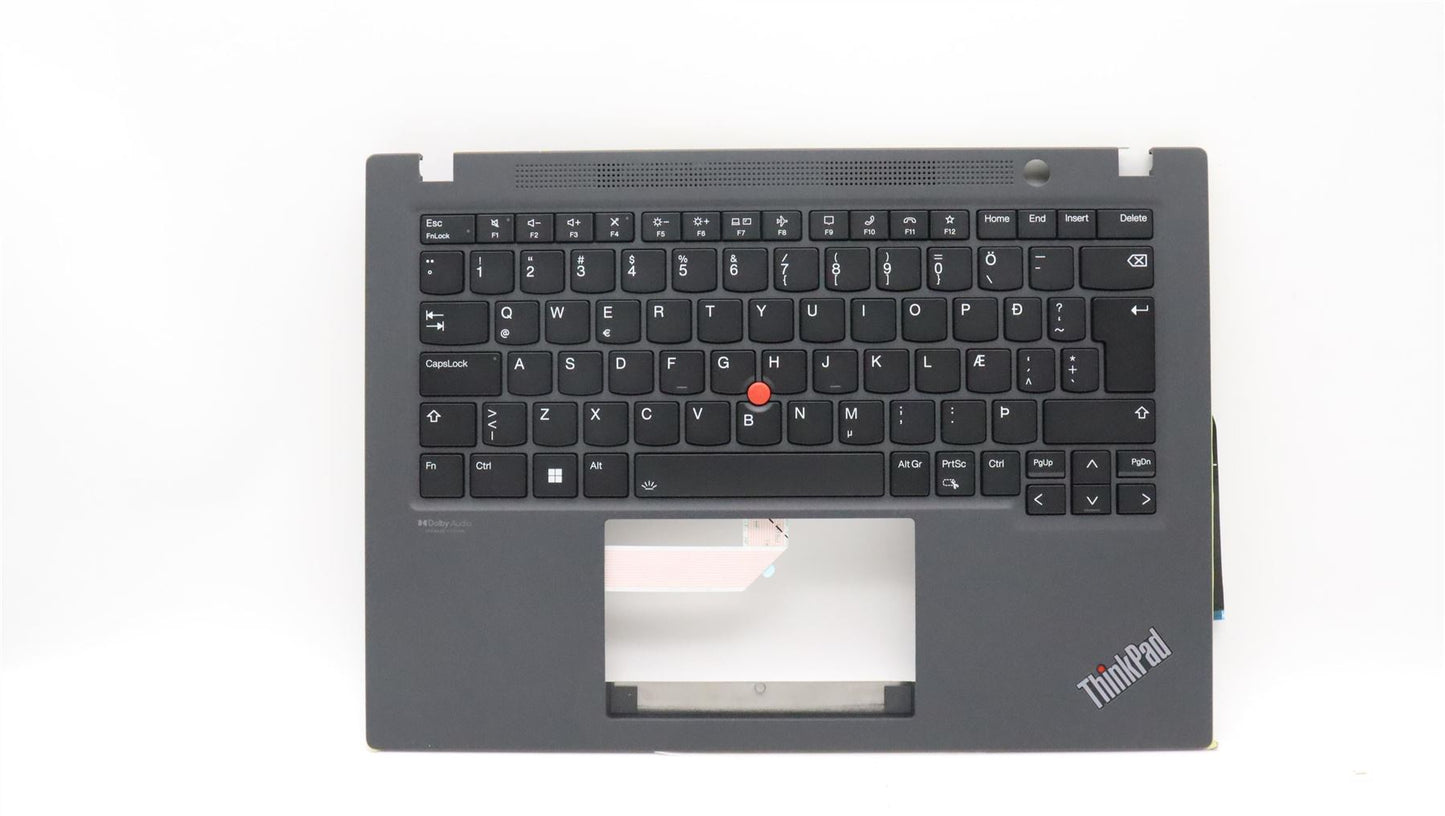 Lenovo ThinkPad T14s Gen 3 Keyboard Palmrest Top Cover Icelandic 5M11G27267