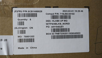 Lenovo ThinkBook 15 G4 ABA Palmrest Cover Touchpad Keyboard Nordic 5CB1H88828