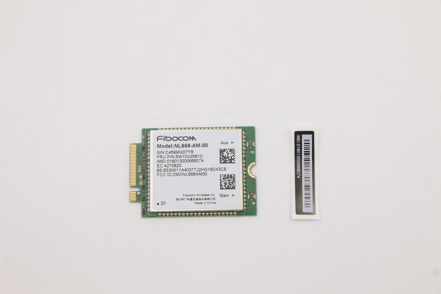 Lenovo WIRELESS Wireless,CMB,FBC,NL668 Board 5W10V25810