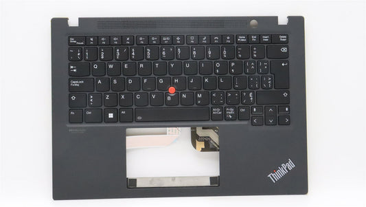 Lenovo ThinkPad T14s Gen 3 Keyboard Palmrest Top Cover US Black 5M11G27220