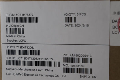 Lenovo IdeaPad 3 15IAU7 Palmrest Cover Touchpad Keyboard Hungarian 5CB1H78377