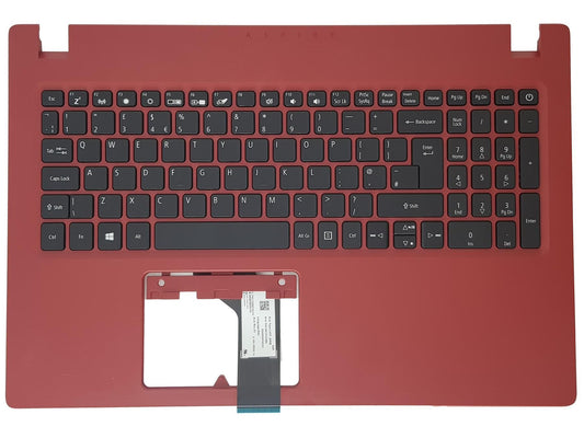 Acer Aspire A315-32 Palmrest Cover Keyboard UK Red 6B.GW5N7.029