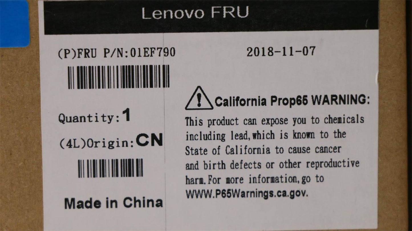 Lenovo ThinkStation P520c Case Front Bezel Cover Black 01EF790