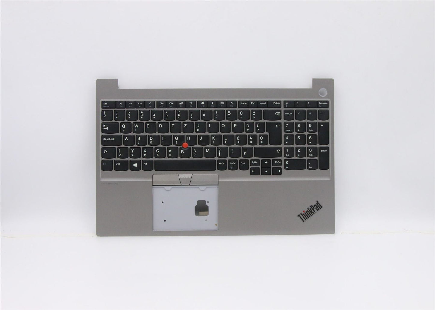 Lenovo ThinkPad E15 Keyboard Palmrest Top Cover Hungarian Silver 5M10V16939