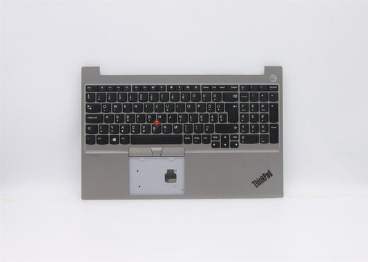 Lenovo ThinkPad E15 Keyboard Palmrest Top Cover Hungarian Silver 5M10V16939