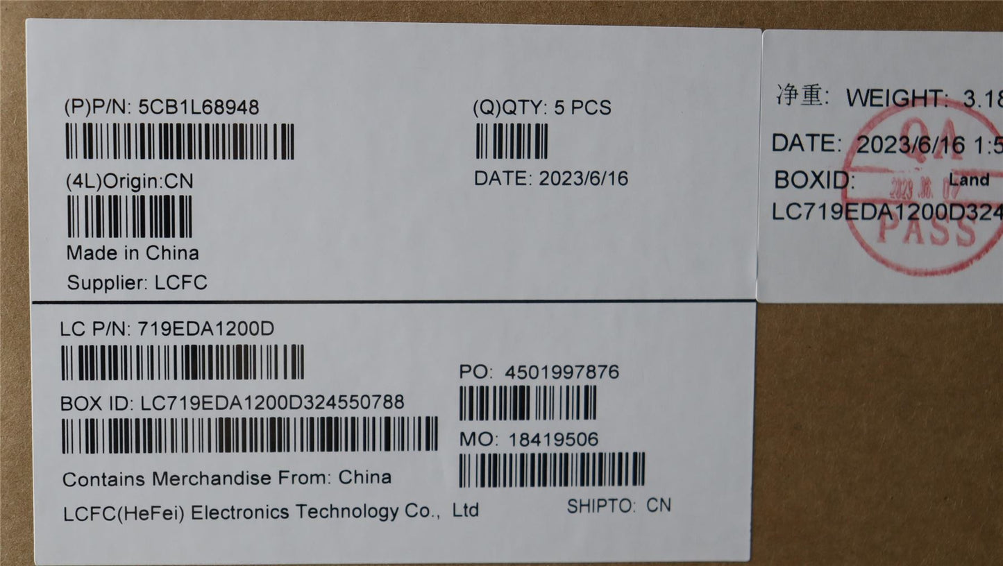 Lenovo ThinkBook 16p G4 IRH Palmrest Cover Touchpad Keyboard Italian 5CB1L68948