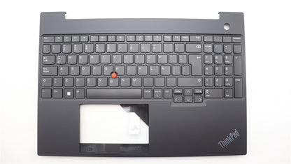Lenovo ThinkPad E16 Gen 1 Keyboard Palmrest Top Cover Spanish Black 5M11L65125