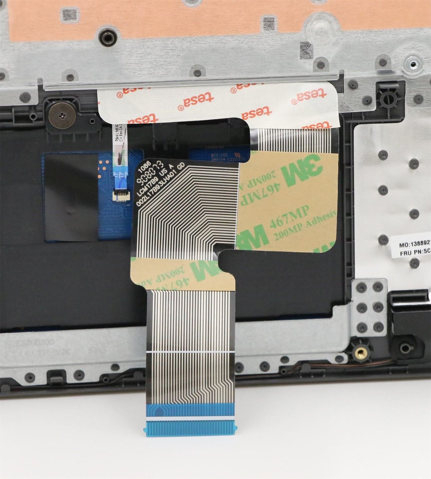 Lenovo Upper Case ASM_US INTE L81YB IGTEX 5CB0W44159