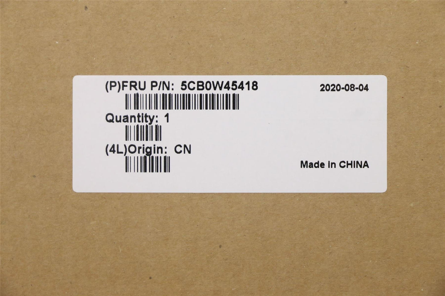 Lenovo Upper CaseQ20RWNFP_MGR_NBL_THA 5CB0W45418