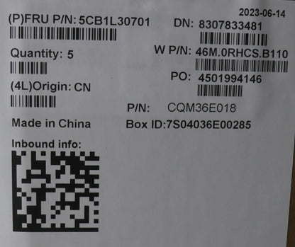 Lenovo IdeaPad 5 14IRU8 Keyboard Palmrest Top Cover French Artic Grey 5CB1L30701