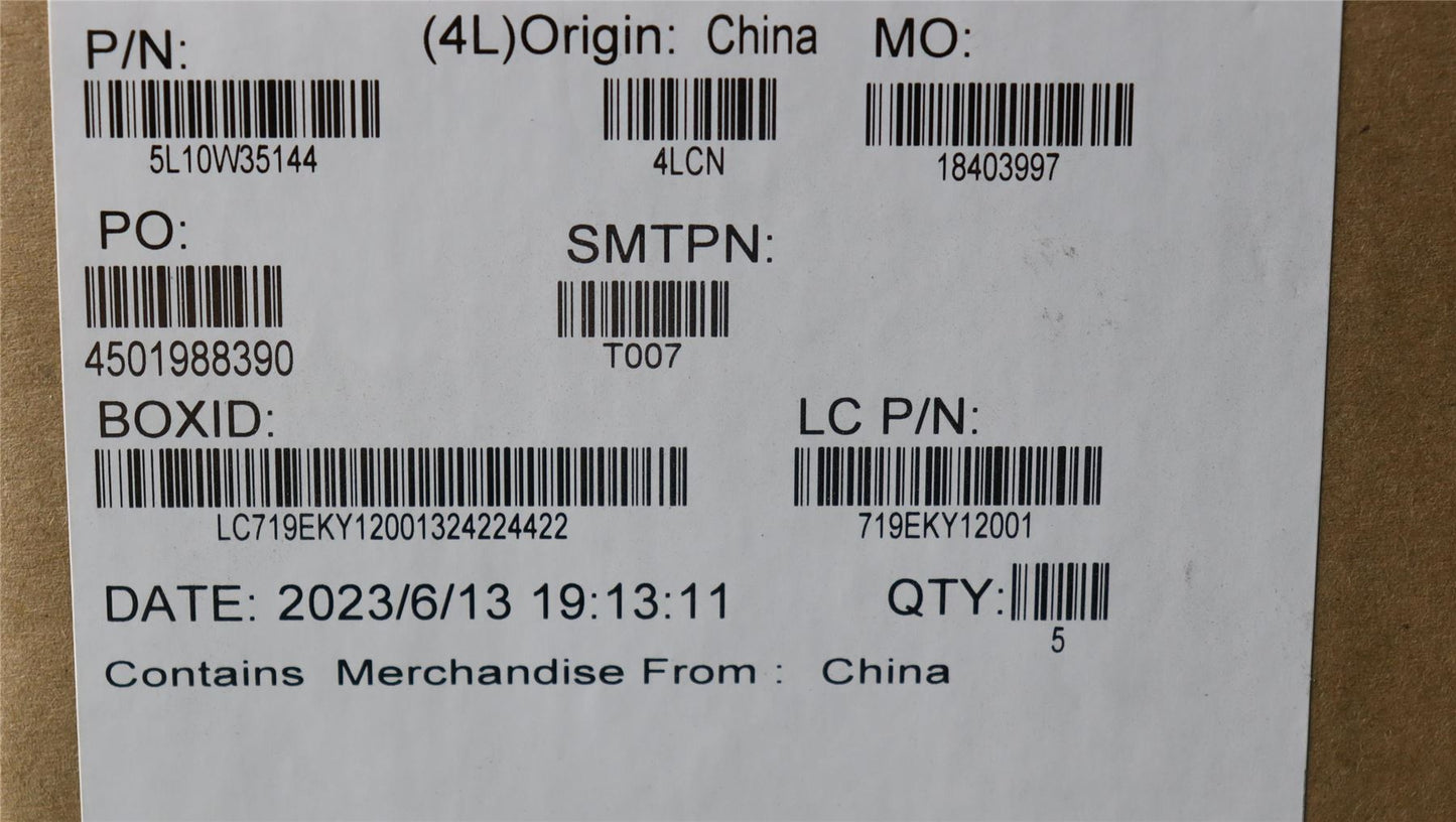 Lenovo LABEL Label L21JJ for Label kits 5L10W35144