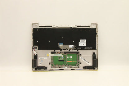 Lenovo IdeaPad 9 14IAP7 Palmrest Cover Touchpad Keyboard German Silver 5CB1H23749