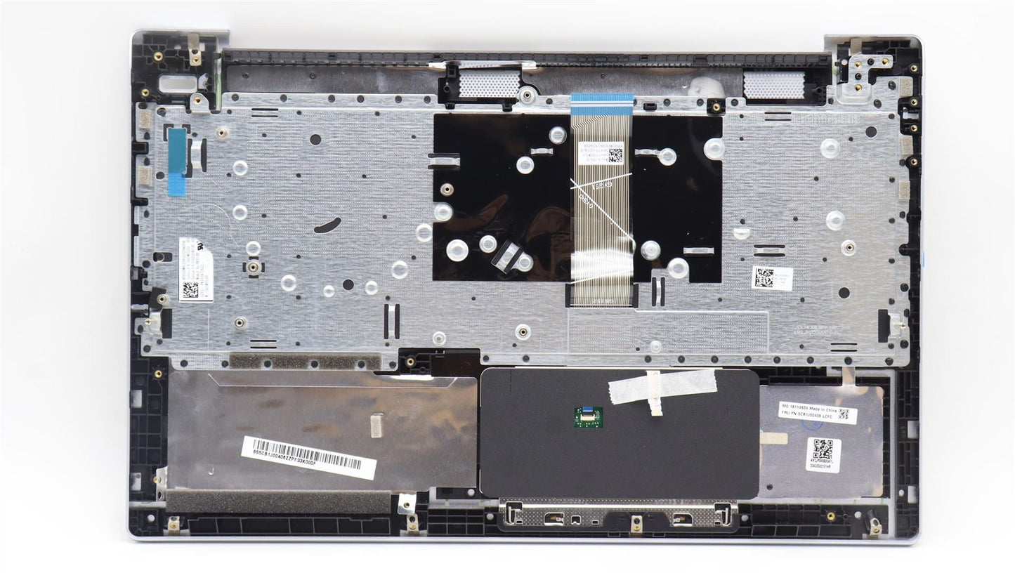 Lenovo IdeaPad 5 15IAL7 Palmrest Cover Touchpad Keyboard Belgian 5CB1J00406