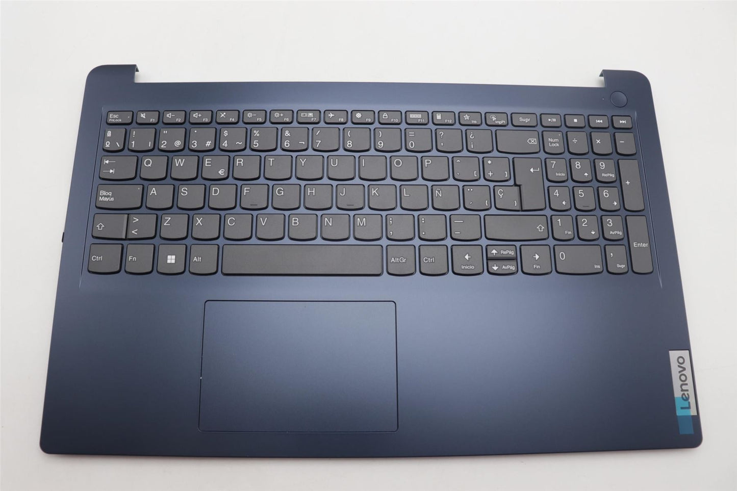 Lenovo IdeaPad 1 15IGL7 Palmrest Cover Touchpad Keyboard Spanish Grey 5CB1J19689