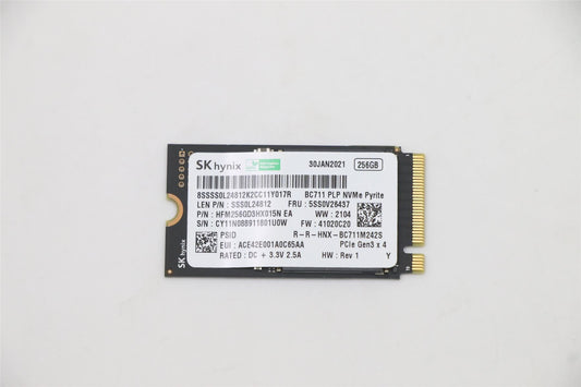 Lenovo 5SS0W79528 SSD Hynix BC511 256G M.2 PCIe 2242 SSD