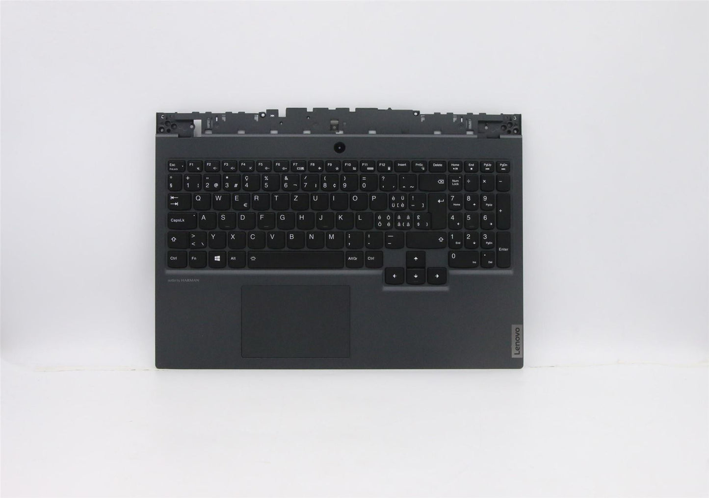 Lenovo Legion 5-15ARH05 Palmrest Touchpad Cover Keyboard Swiss Grey 5CB0Z27690