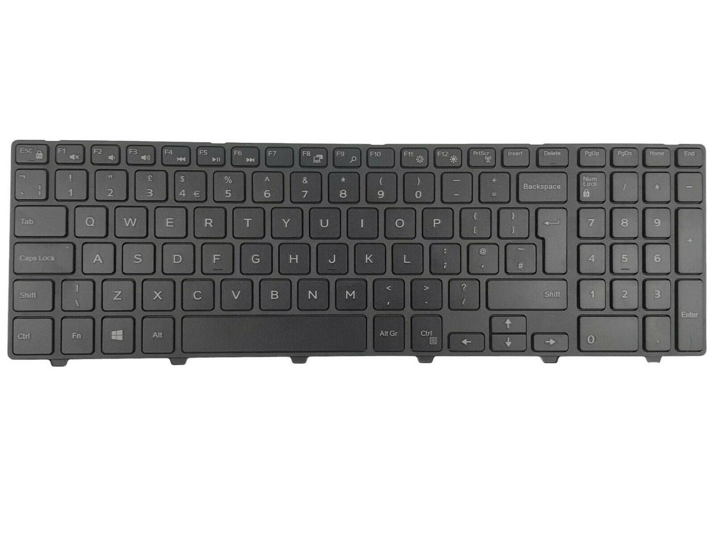 Dell Keyboard Palmrest English 0N3PXD N3PXD Keyboard, English, 102 Keys, M14NXC