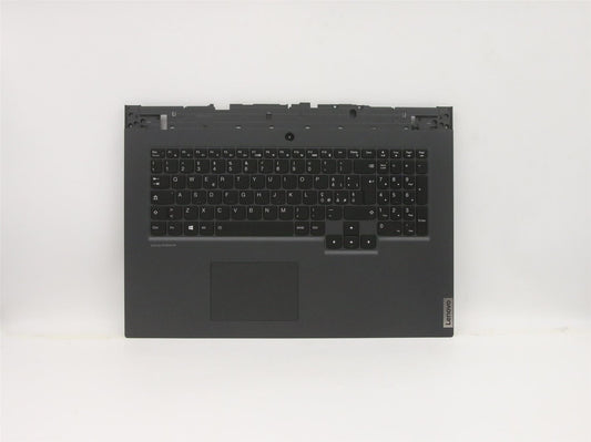Lenovo 5 17IMH05H Palmrest Cover Touchpad Keyboard Italian Black 5CB0Z21120
