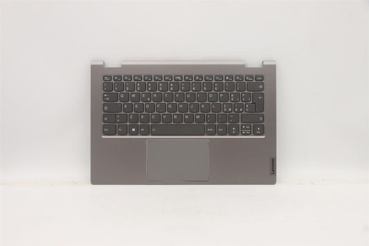 Lenovo Yoga 14s ITL Keyboard Palmrest Top Cover Italian Black Backlit 5CB1C92762