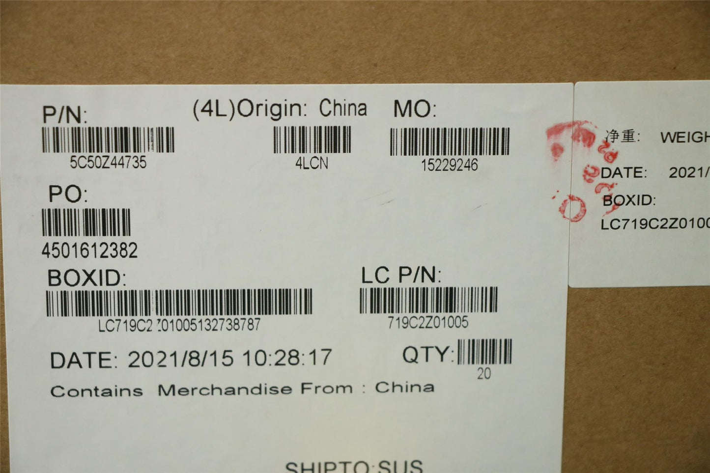 Lenovo PCBA SM/B NSD363HX3B0DMICNoCAM/B 5C50Z44735