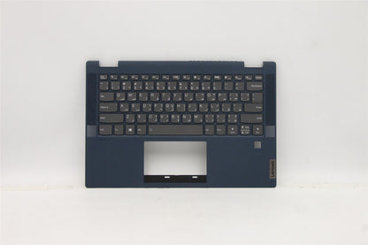 Lenovo IdeaPad 5-14ALC05 Keyboard Palmrest Top Cover Arabic Blue 5CB1C68134