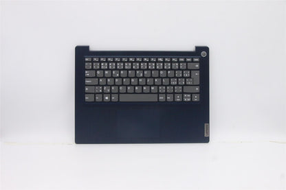 Lenovo IdeaPad 3-14ADA05 Keyboard Palmrest Top Cover Czech Blue 5CB0X56699