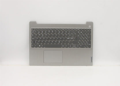 Lenovo IdeaPad 3-15ITL05 Palmrest Cover Touchpad Keyboard Nordic Grey 5CB1C17281