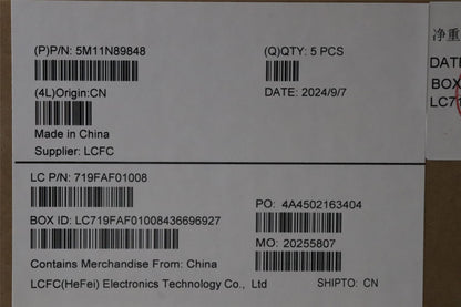 Lenovo MECH_ASM BL KB BK CZE/SLK PMX 5M11N89849