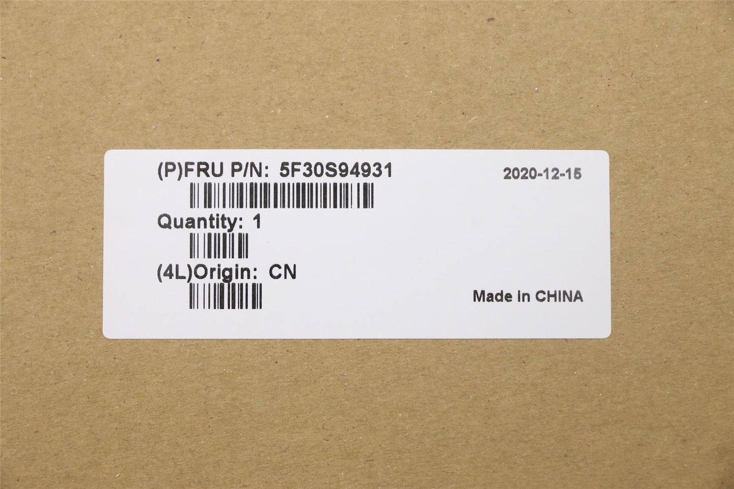 Lenovo FP BD C 20WE w/FFC&BTN AB 5F30S94931
