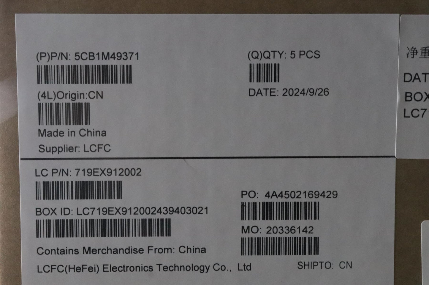 Lenovo Flex IP 5 14IRU7 Palmrest Cover Touchpad Keyboard Spanish 5CB1M49371