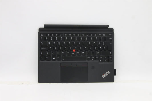 Lenovo MECH_ASM Backlit KB Norwegian FPR Black 5M11A37005