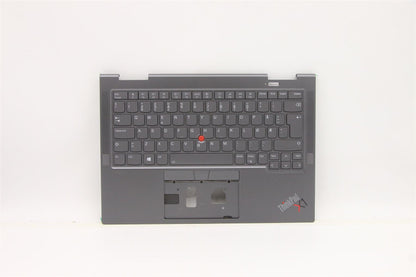 Lenovo ThinkPad X1 6th Gen Palmrest Cover Keyboard Nordic Grey 5M11C40969