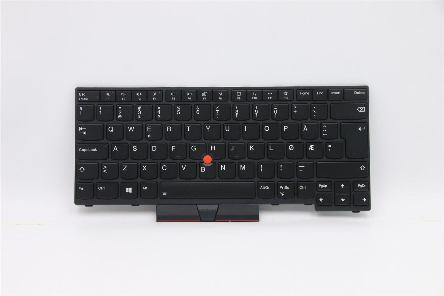 Lenovo ThinkPad P14s 1 P14s 2 T14 1 T14 2 Keyboard Norwegian Black 5N20V43777