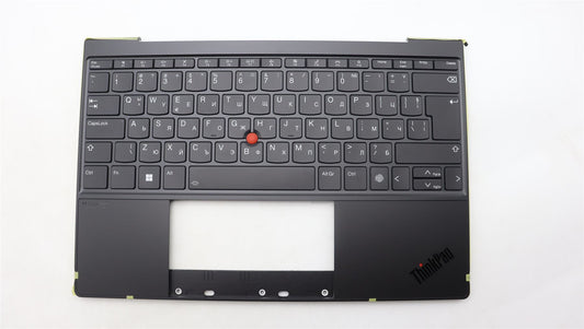 Lenovo ThinkPad Z13 Gen 1 Keyboard Palmrest Top Cover Bulgarian 5M11H95141
