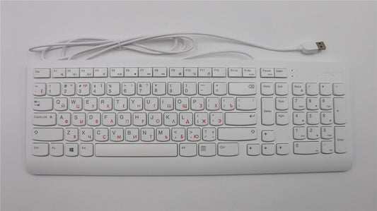 Lenovo IdeaCentre 510-22ISH 510-22ASR 510-23ISH USB Wired Keyboard White 00XH666