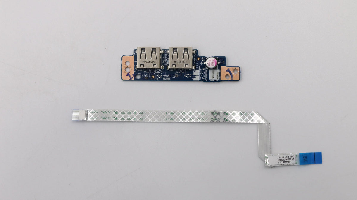 Lenovo W/FFC L80SL USB FFC Board 5C50L35765
